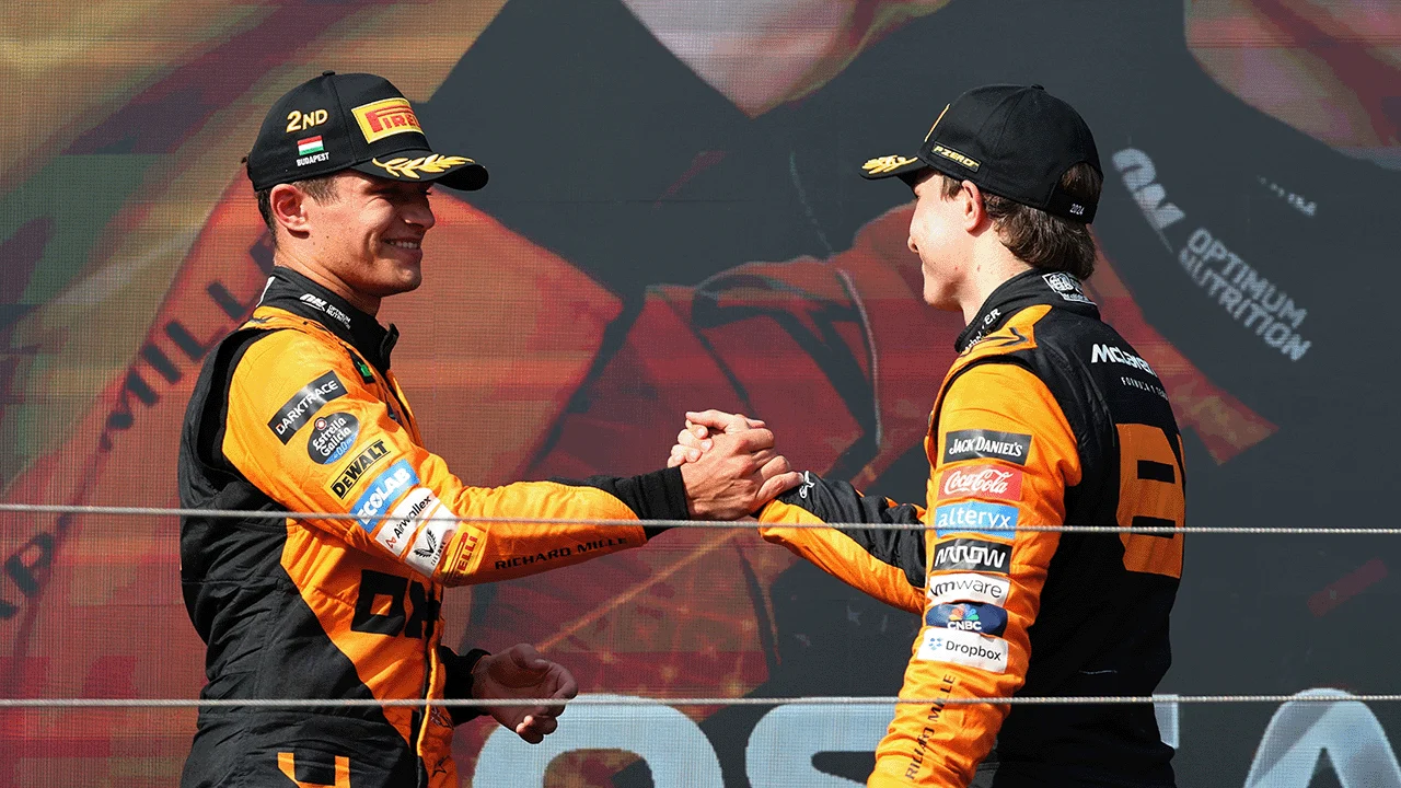 Lando Norris e Oscar Piastri