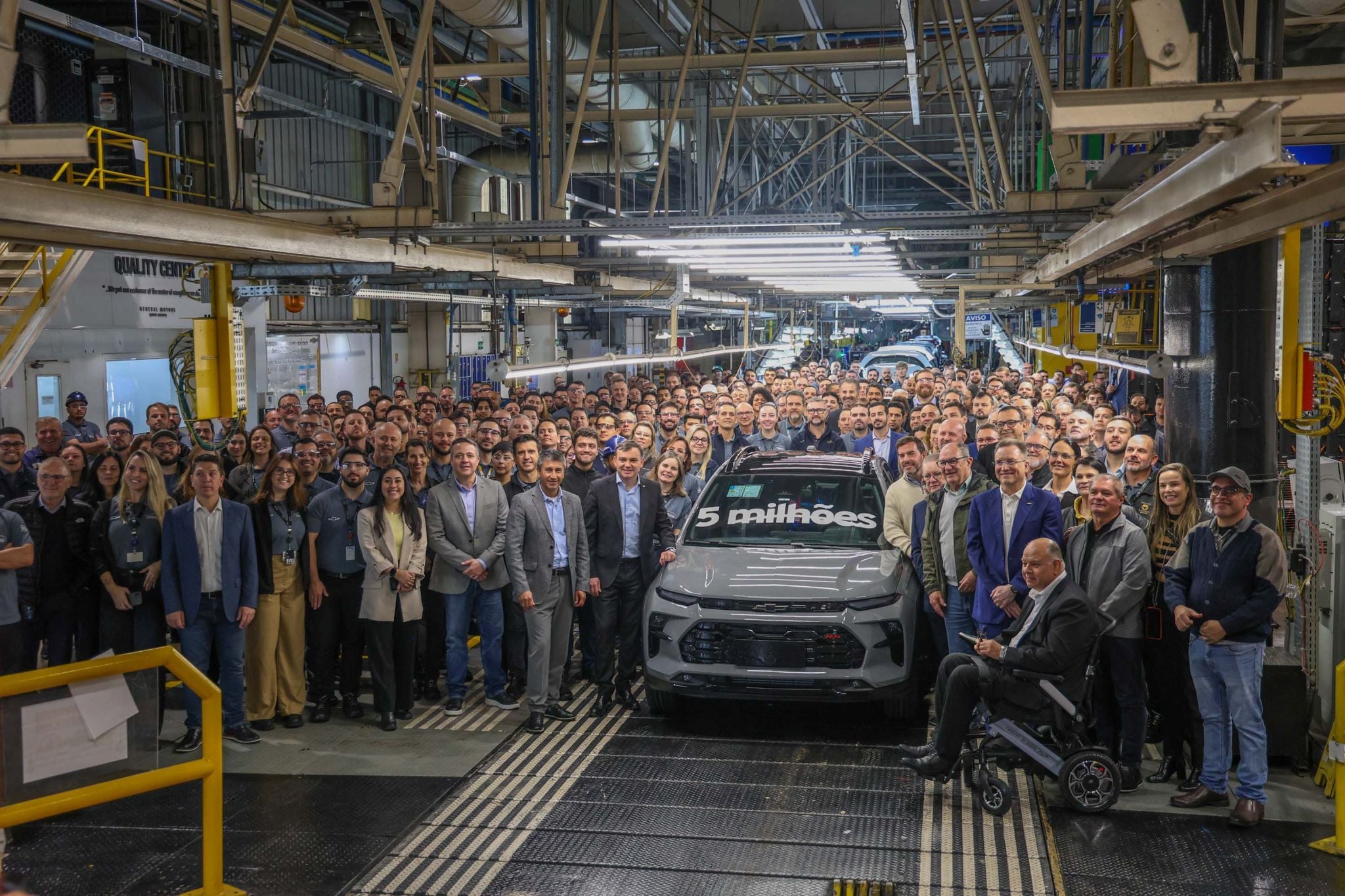 General Motors (GM Chevrolet) celebra 5 milhões de veículos produzidos em Gravataí (1)