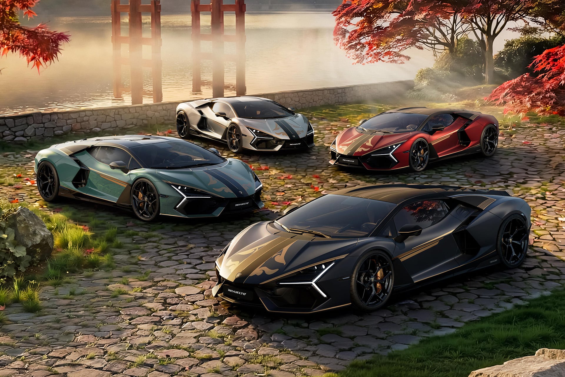 Lamborghini Revuelto Impavido tem estética samurai e é exclusivo do Japão