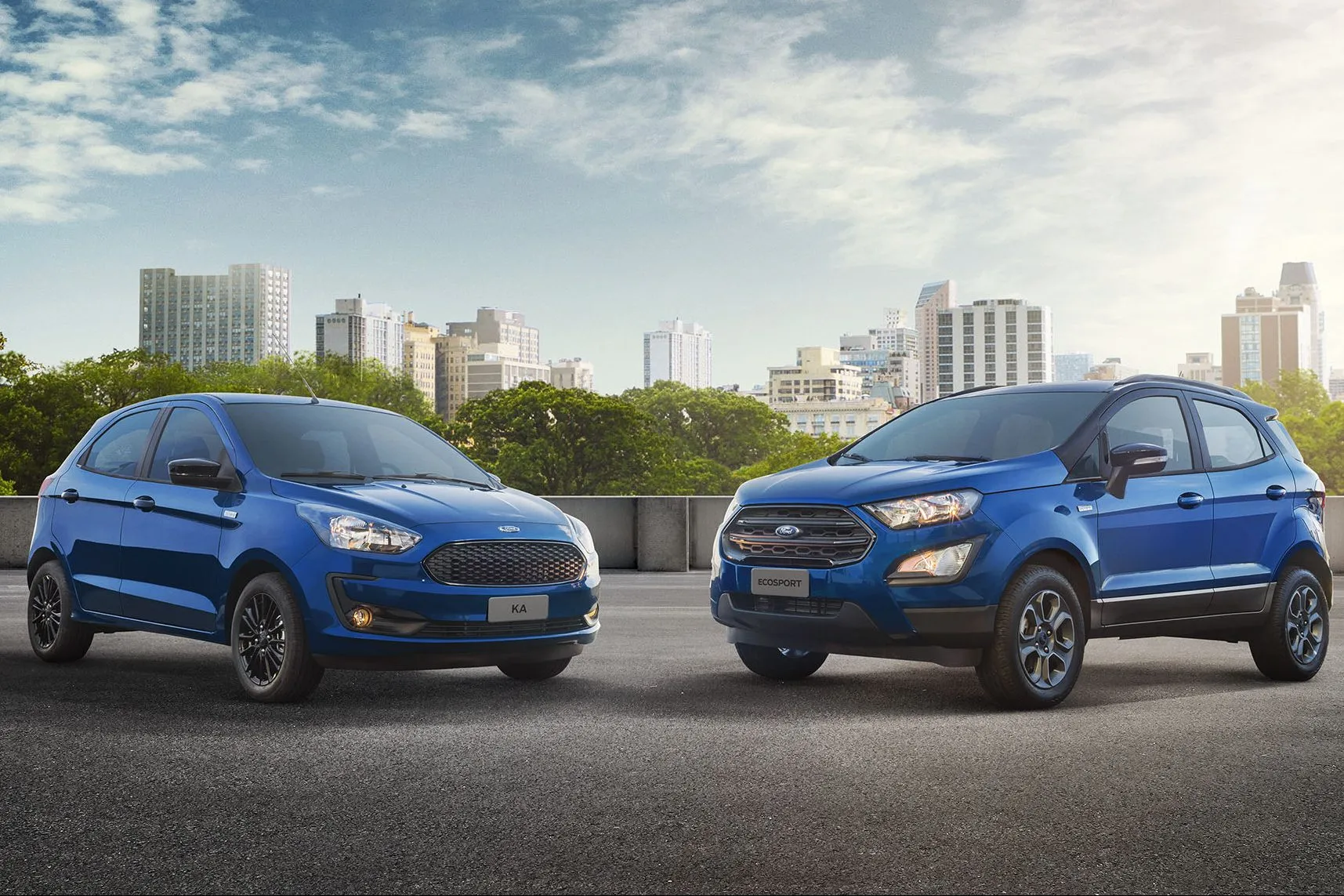 Ford Ka e EcoSport 100 anos