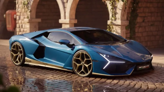 La,borghini Revuelto Miura 60 Homage
