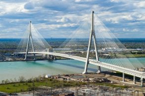 gordie howe bridge canada usa opening dezeen 2364 hero