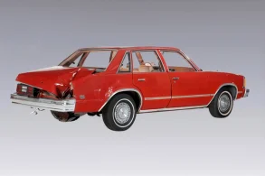 Carro atingido por meteorito