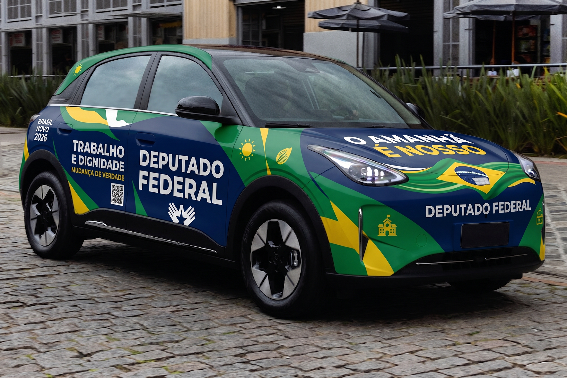 Adesivo do seu candidato pode anular o seguro do seu carro e render outros problemas