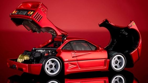 FERRARI F40 HOT WHEELS 6