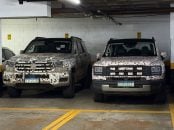 GWM Tank 400 e Haval H7 camuflados frente