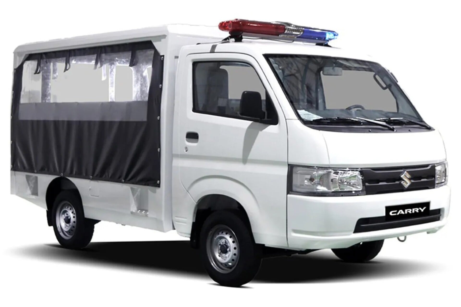 Suzuki lança viatura policial que leva dez pessoas mas tem somente 97 cv