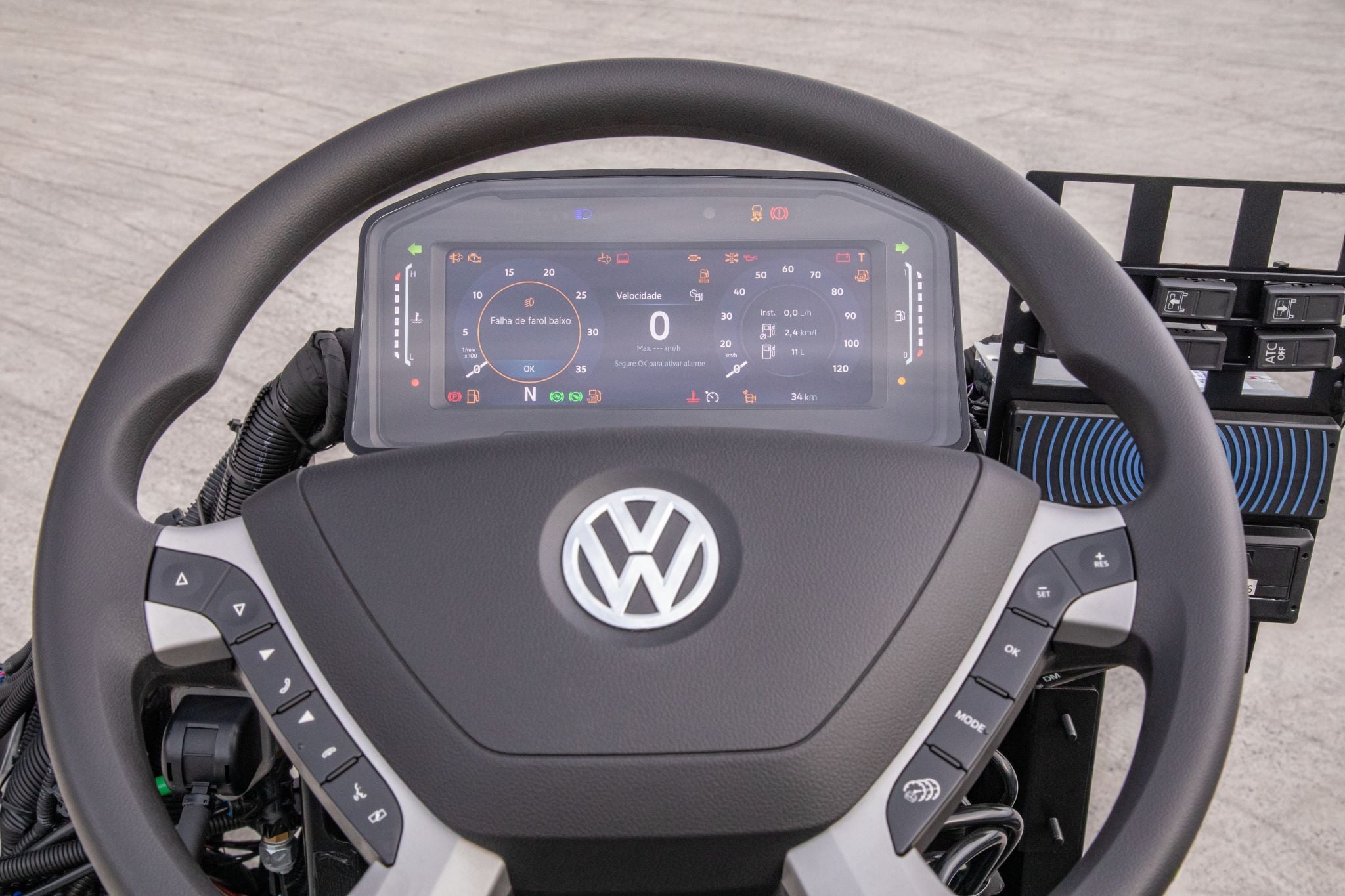 Painel Digital Volkswagen Caminhoes e Onibus