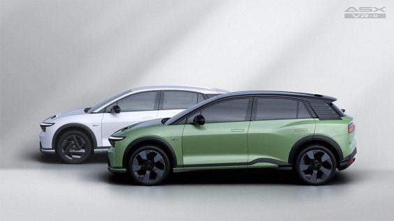 Mitsubishi ASX VR e perfil Mitsubishi ASX VR e perfil