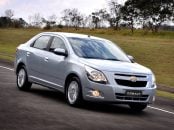 CHEVROLET COBALT 2014 PRATA MOVIMENTO FRENTE