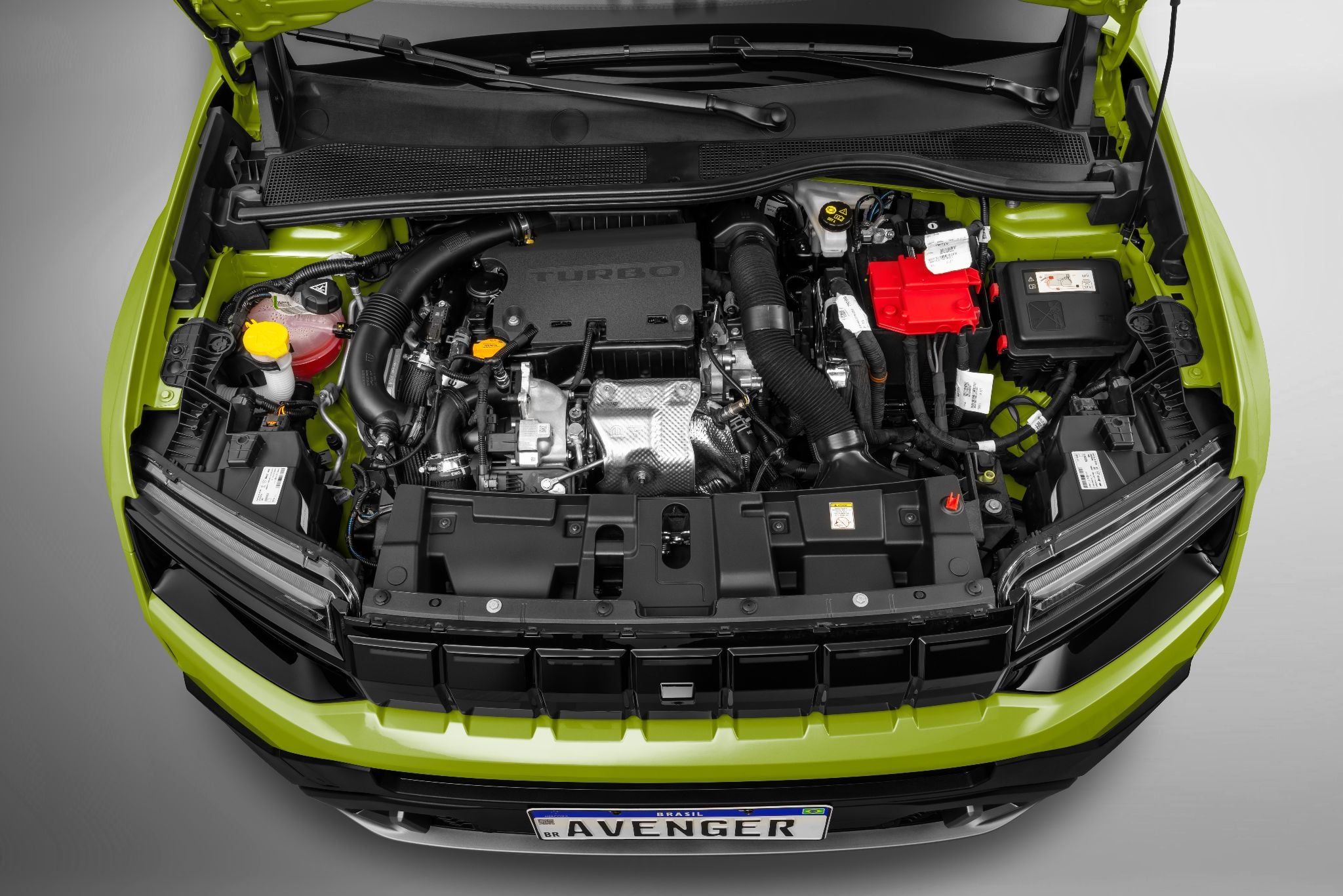 jeep avenger limited verde cofre do motor T200