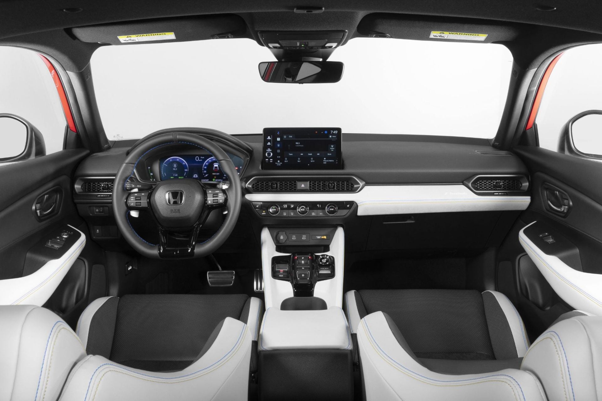 honda prelude 2027 interior painel