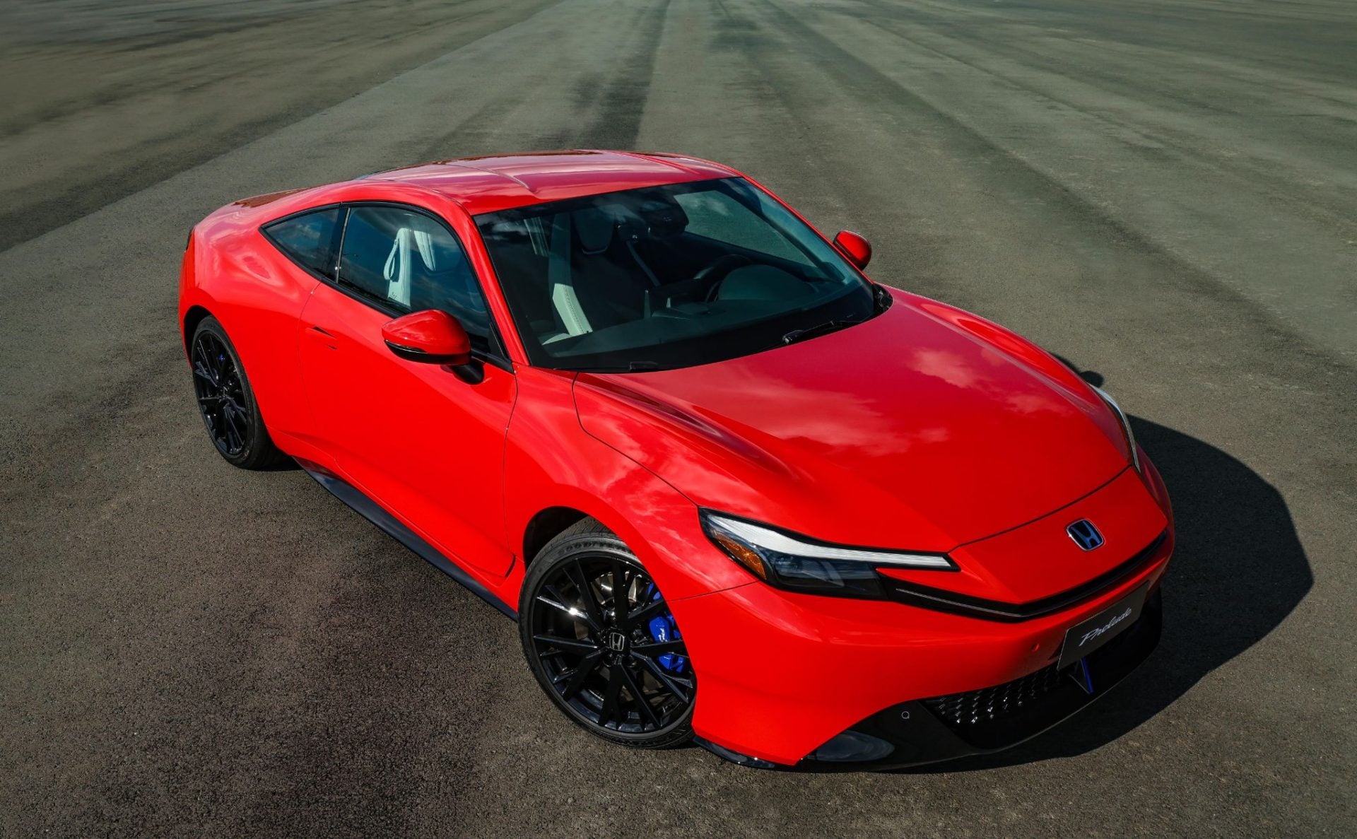 honda prelude 2027 vermelho frente