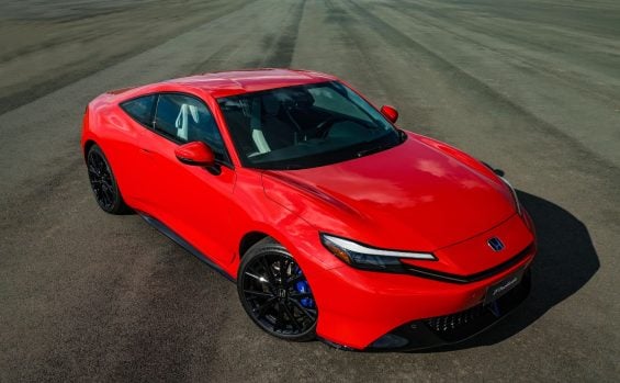 honda prelude 2027 vermelho frente