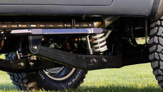 Chevrolet K5 Blazer Detalhe suspensão