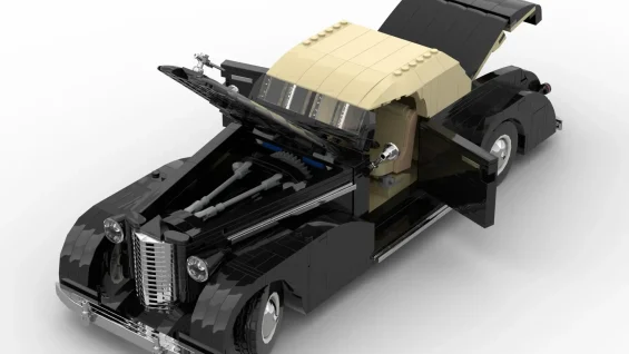LEGO Ideas Cadillac V16 de 1936 Detalhes