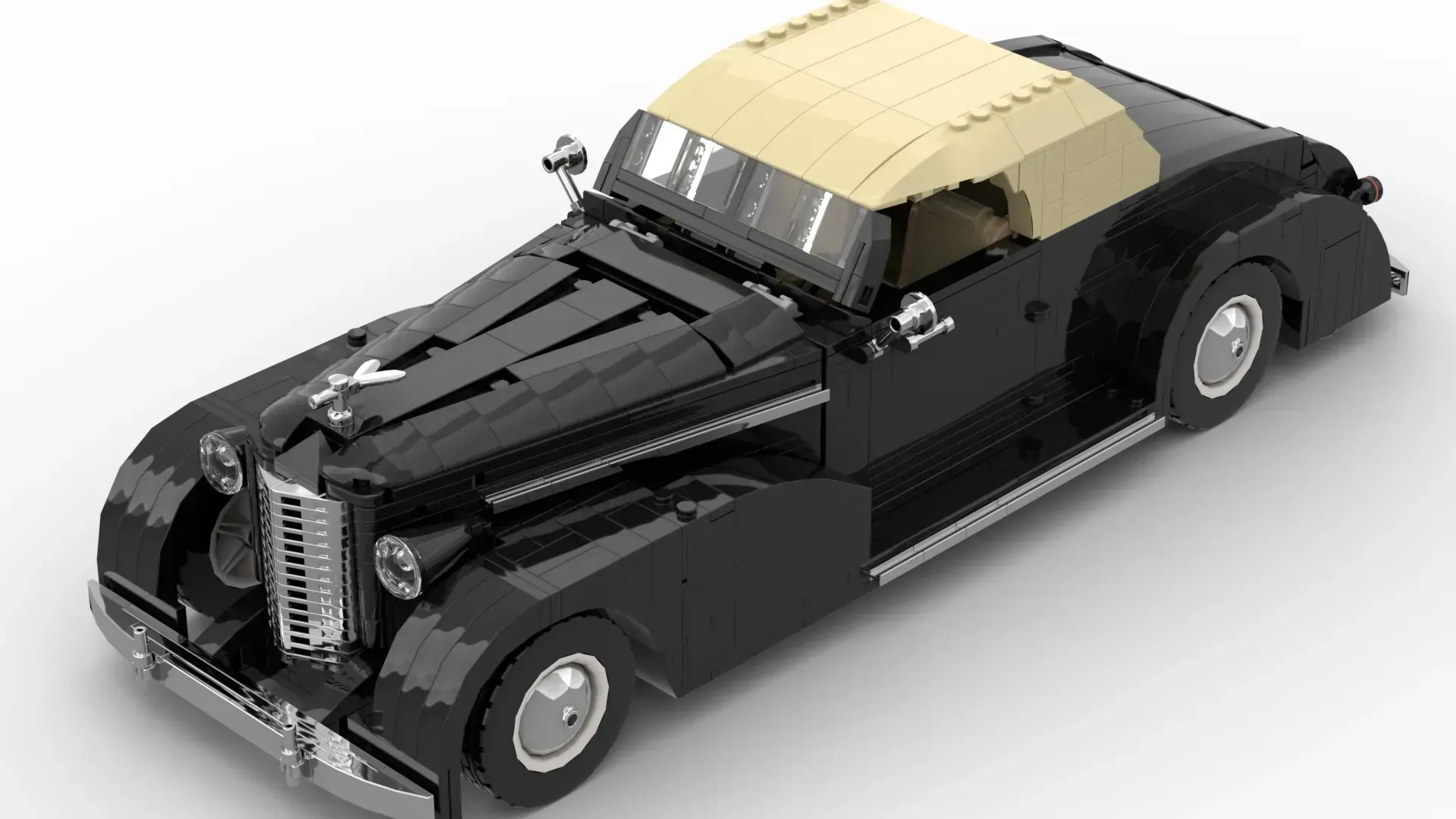 LEGO Ideas Cadillac V16 de 1936 Vista de Cima