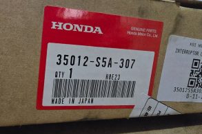 Caixa de peça genuína honda