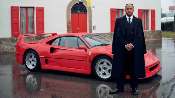 Lewis Hamilton ferrari apresentação 2025