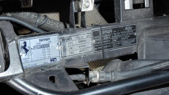 Ferrari F40 Valeo de Gianni Agnelli 1989 4