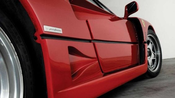 Ferrari F40 Valeo de Gianni Agnelli 1989 2