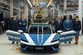 Viatura Lamborghini Temerario Policia Italiana