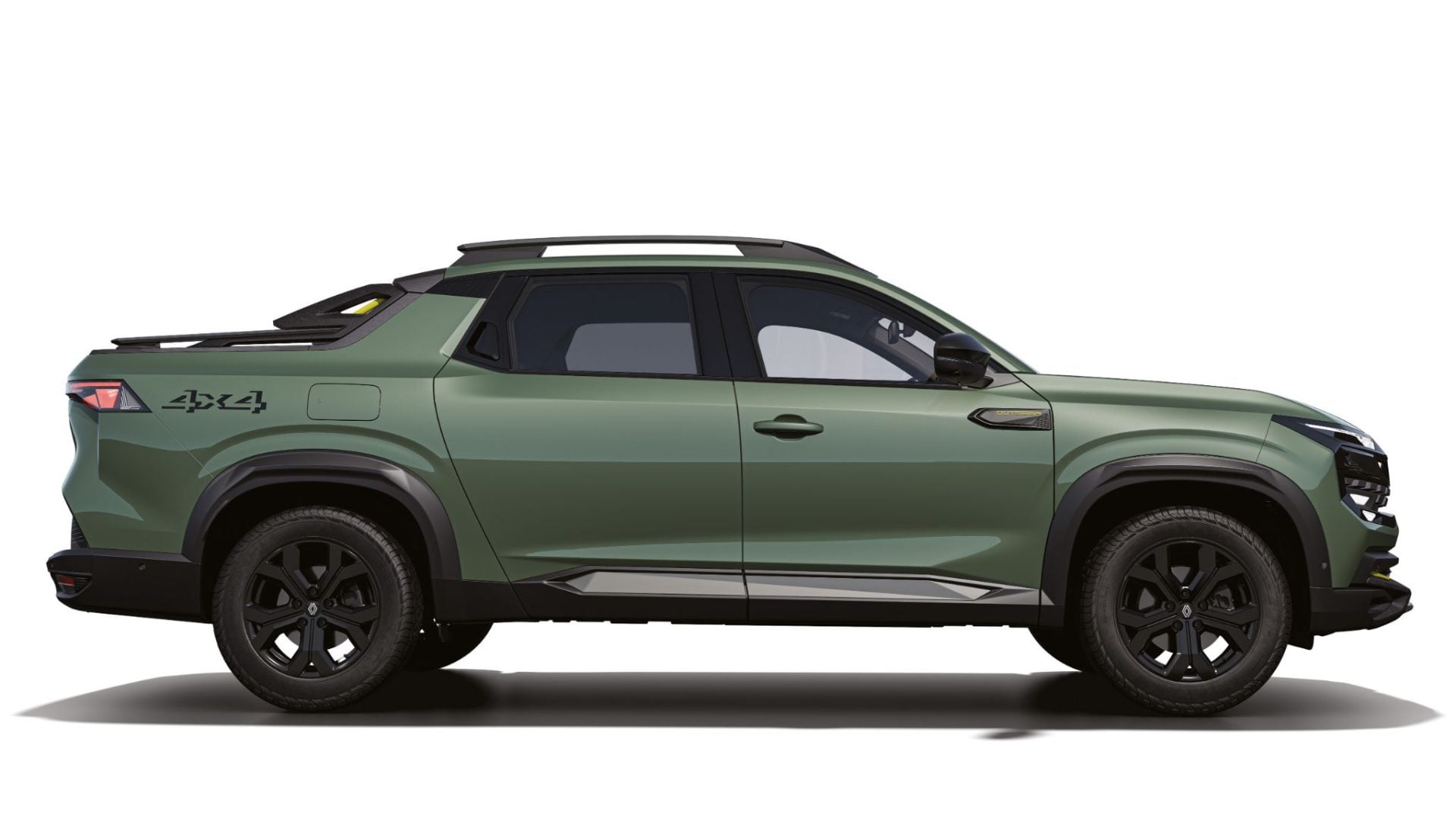 Renault Niagara Outsider 2027 verde lateral