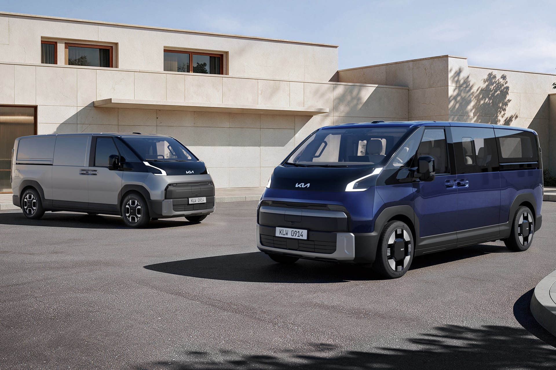 The Kia PV7 Cargo and Passenger