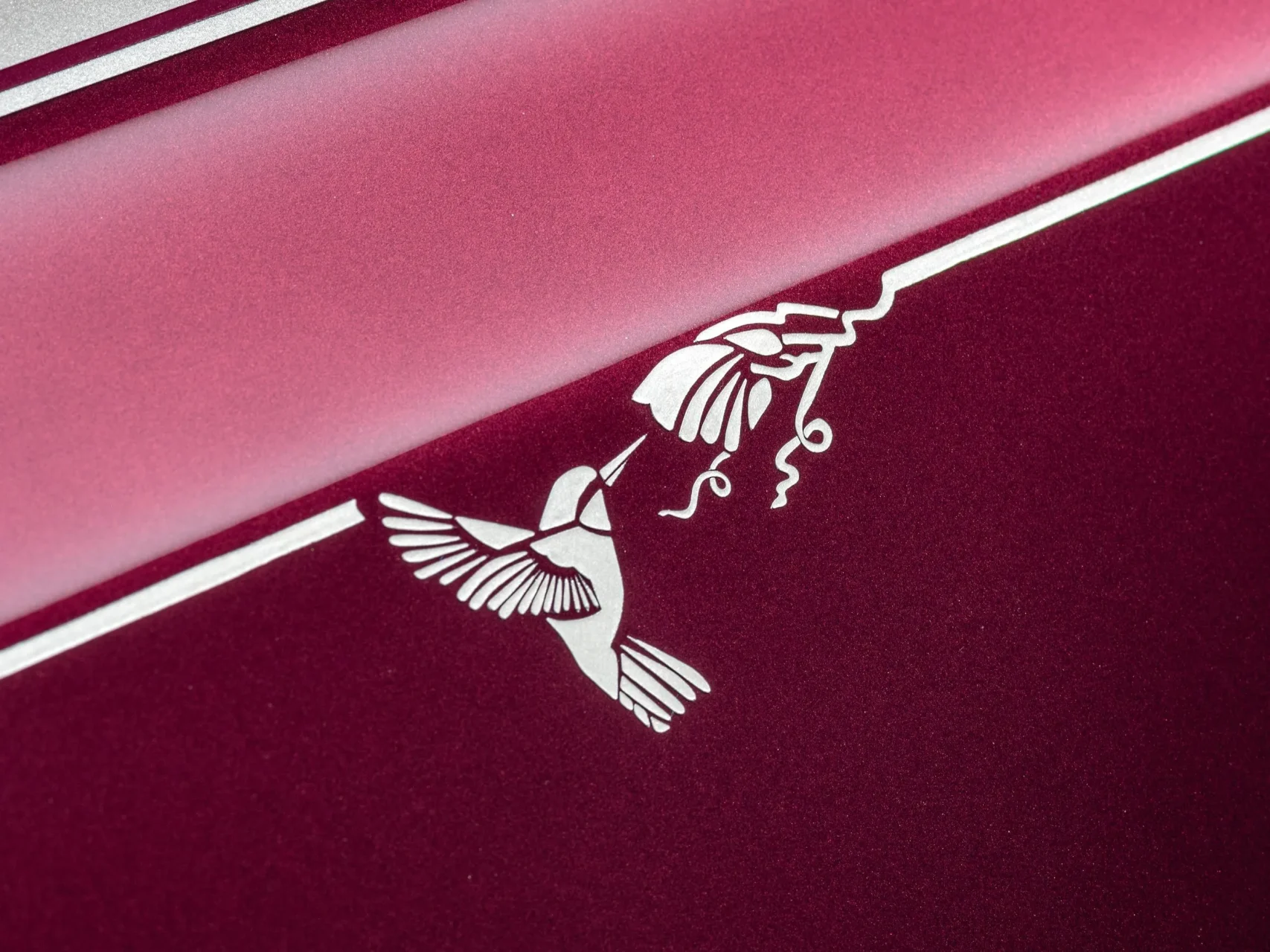 Rolls Royce Phantom Hummingbird detalhes lataria