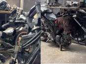 Yamaha FZ25 Fazer 250 chassi quebrado (1)