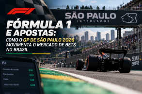 Fórmula 1 e apostas como o GP de São Paulo 2026 movimenta o mercado