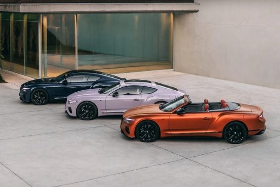 Bentley Continental Coleção Nicolau Copérnico trio
