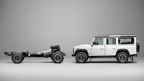 Land Rover Defender Classic com motor V8 2