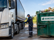 REPRESENTAÇÃO ABASTECIMENTO CAMINHÃO BIOMETANO EXTRAÍDO DE RESÍDUOS ChatGPT