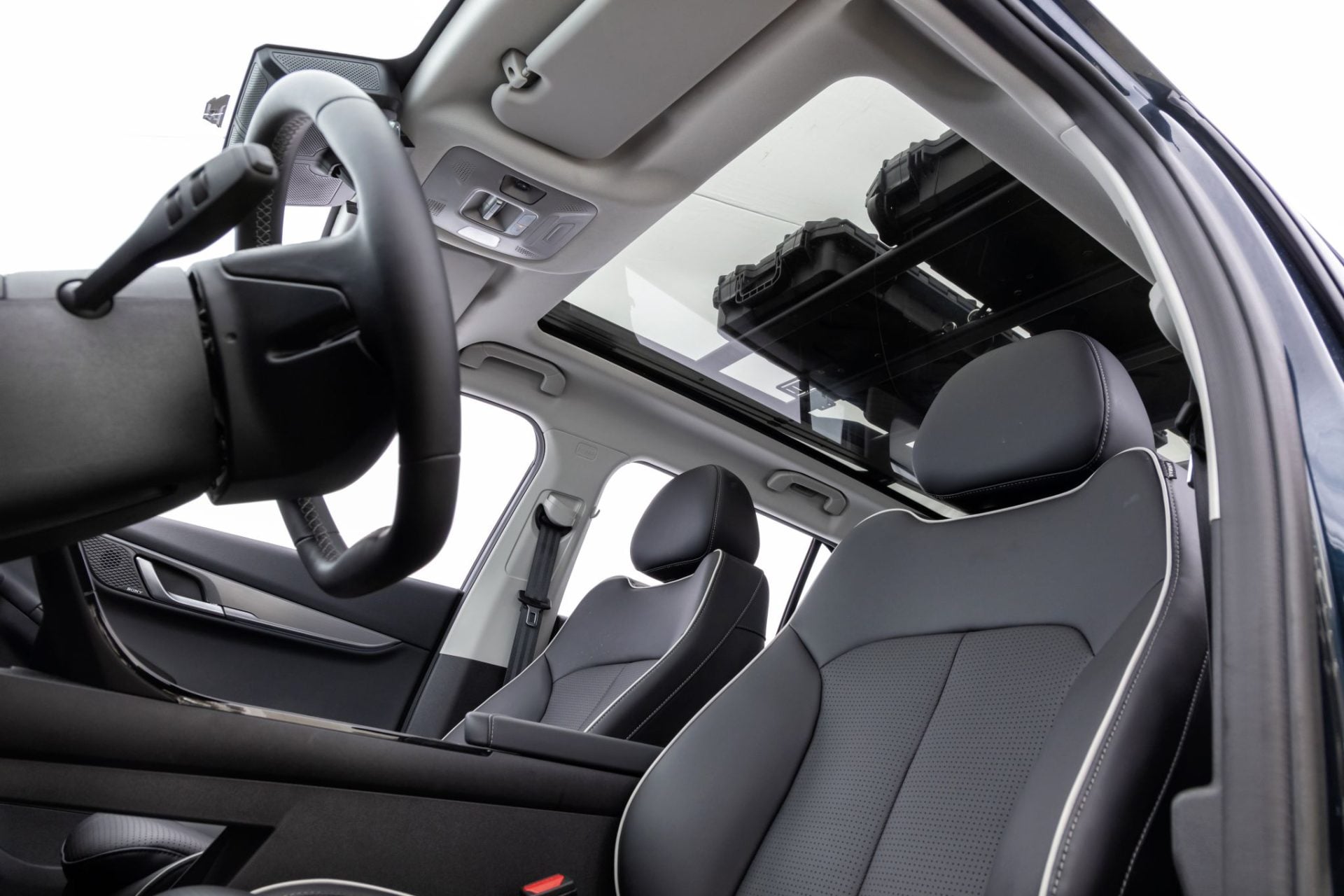 Jaecoo 5 Prestige 2027 interior teto solar