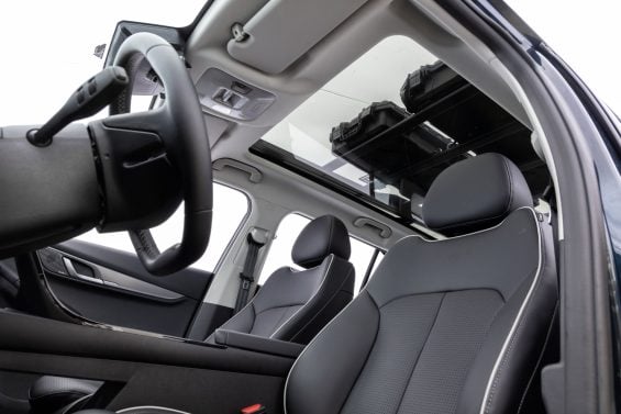 Jaecoo 5 Prestige 2027 interior teto solar