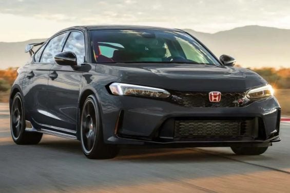 honda civic type r cinza 1