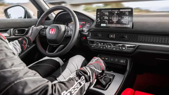honda civic type r cinza 2
