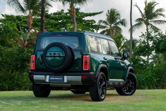 GWM Haval H7 verde traseira