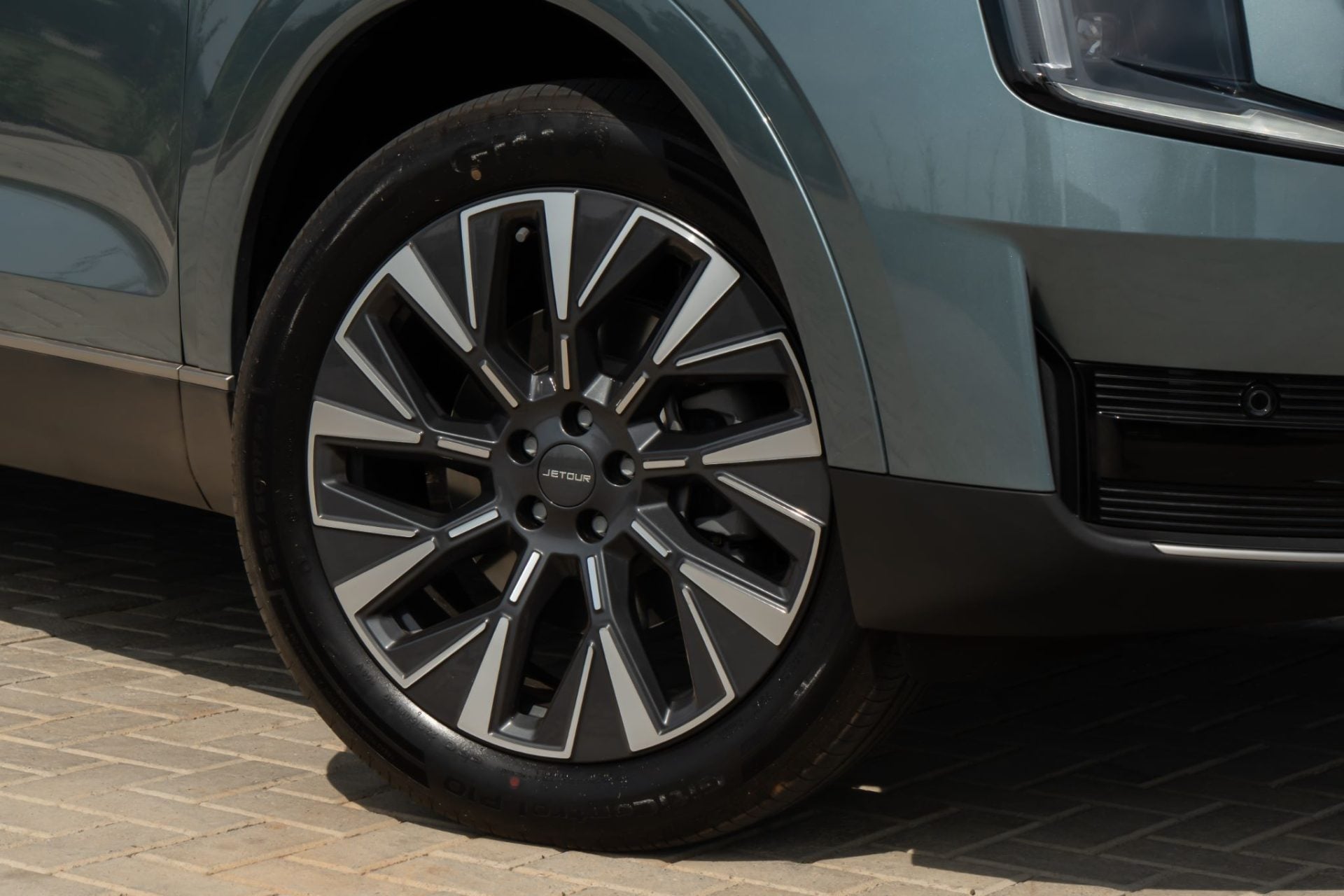 Jetour S08 Premium 2027 Cinza Azure roda de 20 polegadas