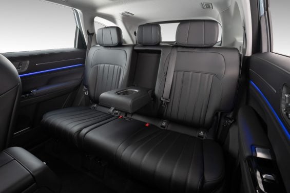 Jetour S08 Premium 2027 Interior banco traseiro
