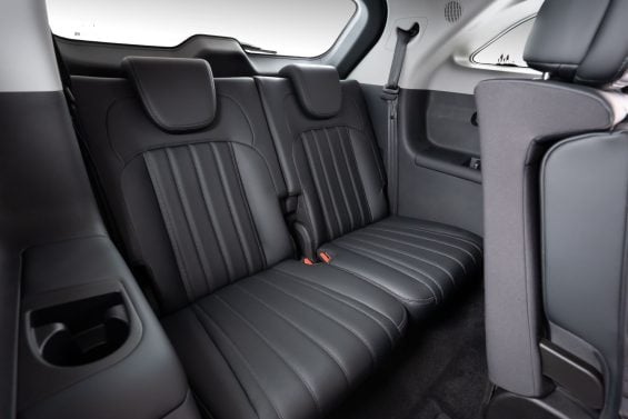 Jetour S08 Premium 2027 Interior terceira fileira