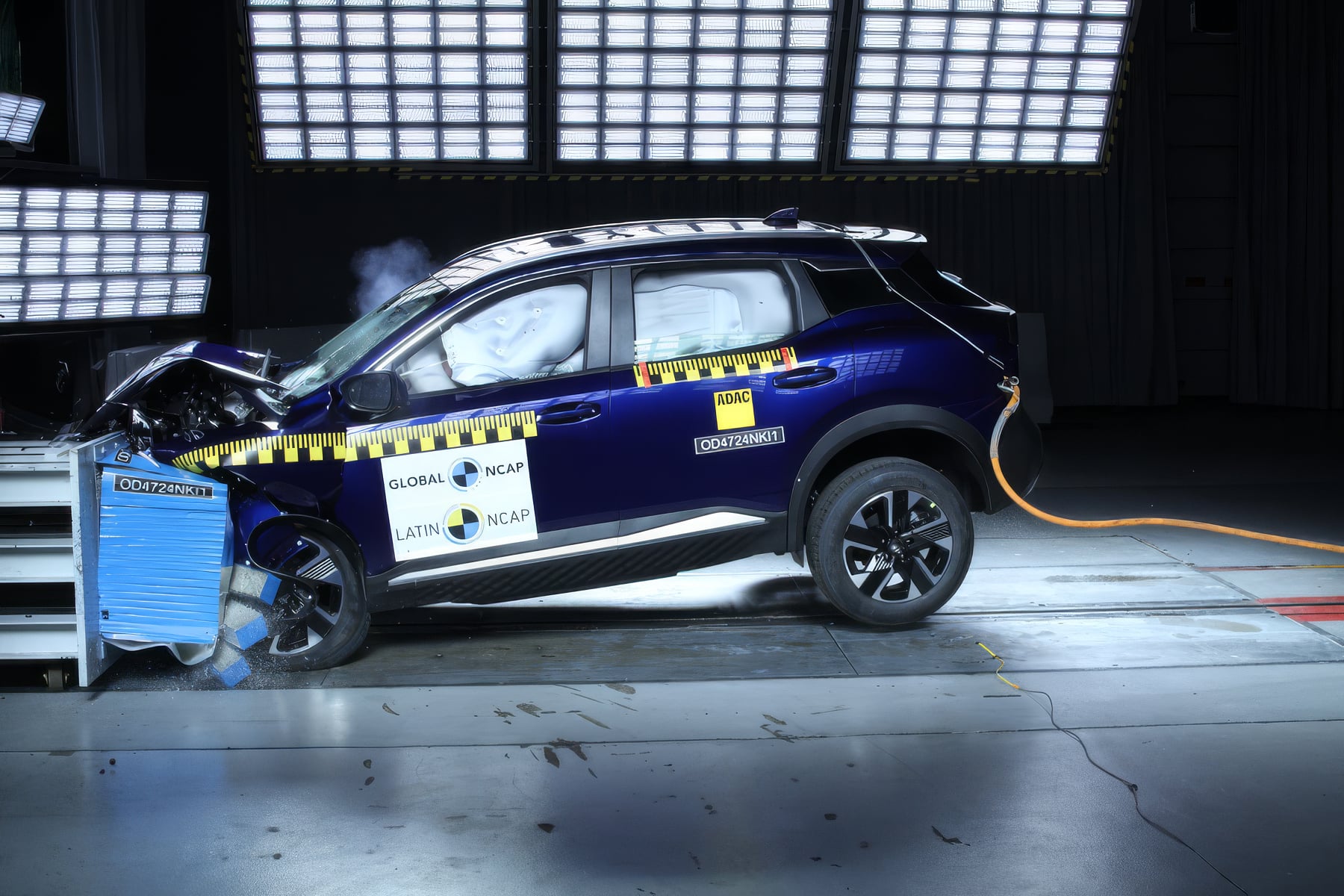 Nissan Kicks Teste Latin NCAP 2