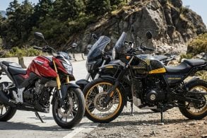 Honda CB300F Bajaj Dominar 400 Himalayn 450