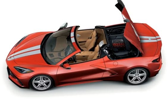 Corvette C8 Stingray conversível V8 Tourer 2