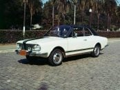 ford corcel cupê branco frente
