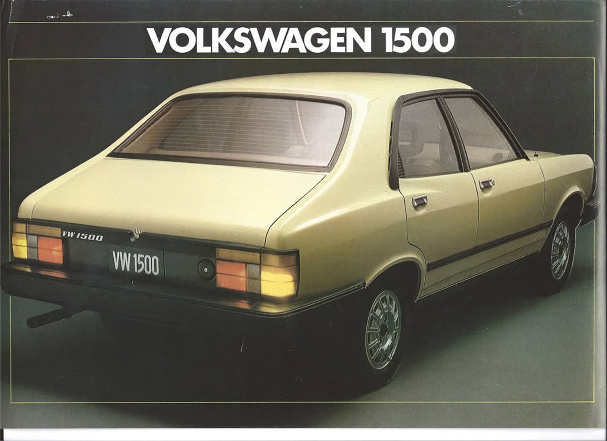 Volkswagen 1500 argentina traseira Volkswagen 1500 argentina traseira