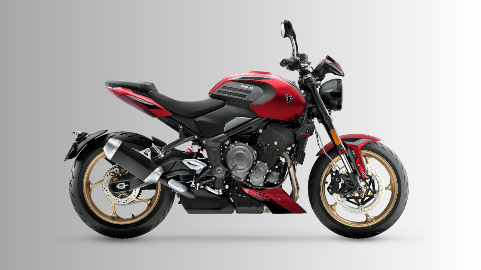 Triumph Trident 800 Carnival Red
