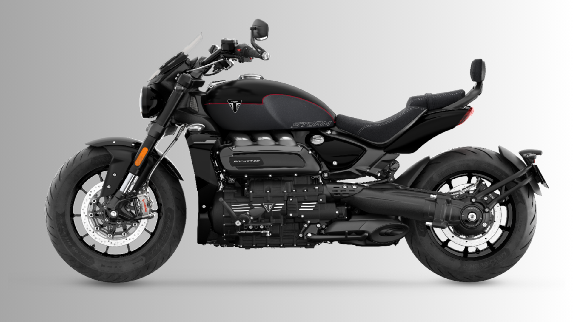Triumph Rocket 3 GT Matt Sapphire BlackSatin Granite