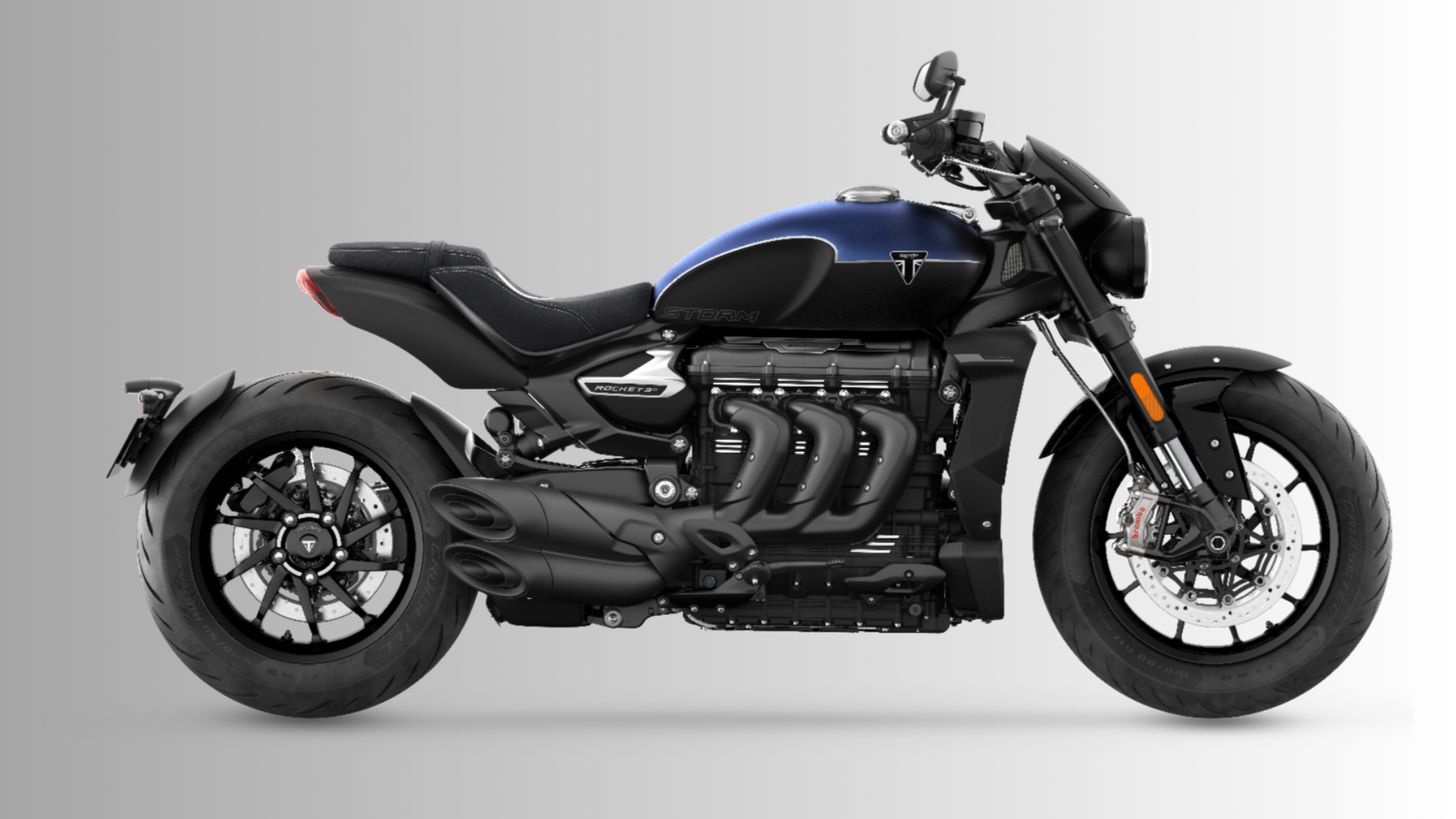 Triumph Rocket 3 R Satin Pacific Blue